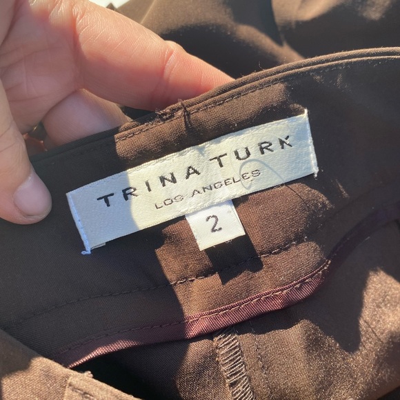 Trina Turk Wide Leg Work Pants - Picture 5 of 6